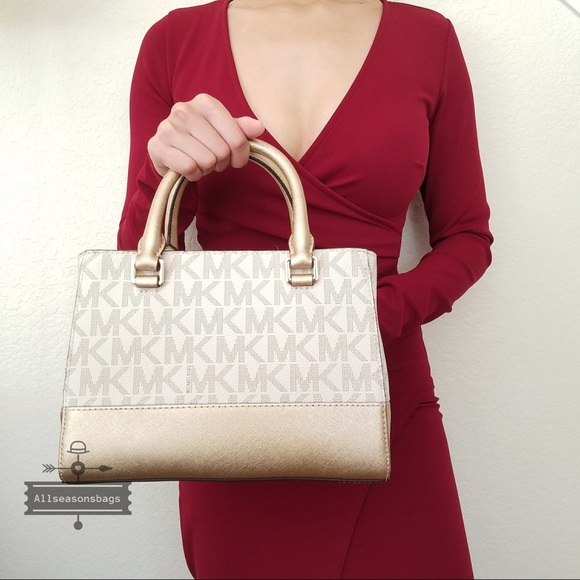 Michael Kors Kellen Xs satchel Vanilla good NWT - Picture 5 of 8